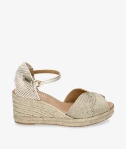 Alpargatas bloom&you AMBRETTA en oro