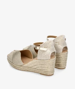 Alpargatas bloom&you AMBRETTA en oro