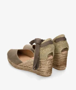 Alpargatas bloom&you PETUNIA en serraje taupe