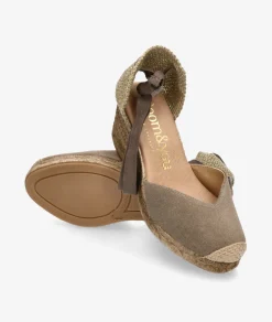 Alpargatas bloom&you PETUNIA en serraje taupe