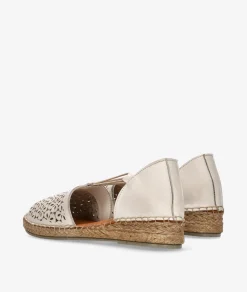 Alpargatas pabloochoa.shoes SR1747 en hueso