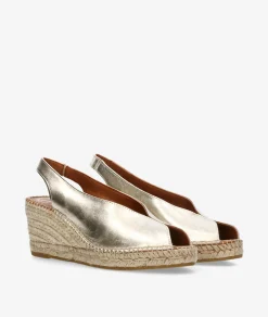 Alpargatas Viguera 2127 en platino