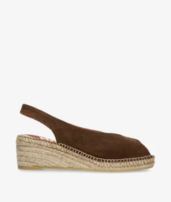 Alpargatas Viguera 2200 en serraje marrón