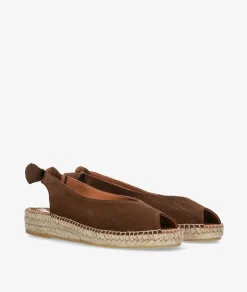 Alpargatas Viguera 2232 en serraje marrón