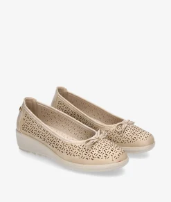 Bailarinas Amarpies 30120 en beige