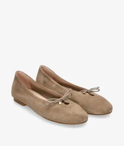 Bailarinas bloom&you AGATA en ante taupe