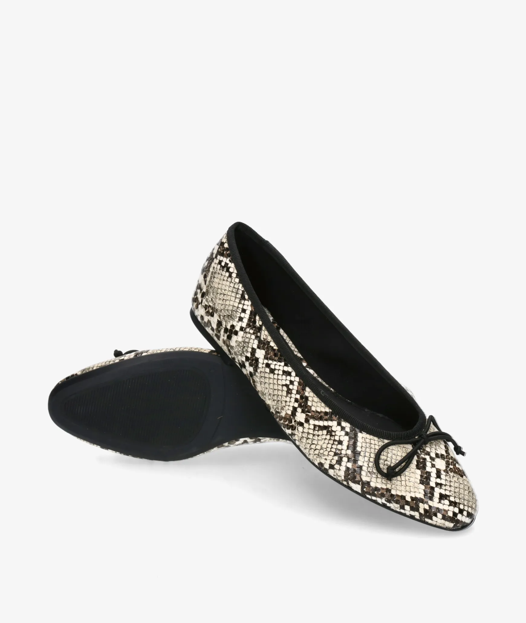 Bailarinas CORINA M4590 en serpiente beige