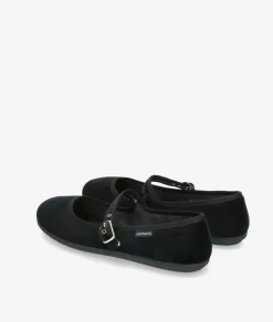 Bailarinas Victoria 104913 en NEGRO TERCIOPELO