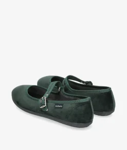 Bailarinas Victoria 104913 en VERDE TERCIOP