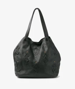 Bolso de piel Biba BYR1L en negro