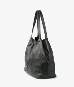 Bolso de piel Biba BYR1L en negro