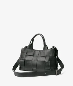 Bolso de piel Biba WAN1L en negro
