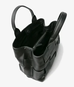 Bolso de piel Biba WAN1L en negro