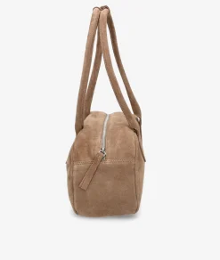 Bolso de piel BLOOM - CNP BLOOM BOWLING en serraje taupe