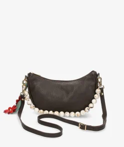 Bolso de piel bloom&you BAGUETTE en marrón