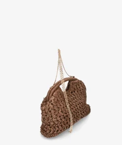 Bolso de rafia bloom&you BLOOM SOLEA en marrón