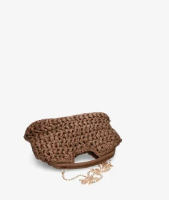 Bolso de rafia bloom&you BLOOM SOLEA en marrón