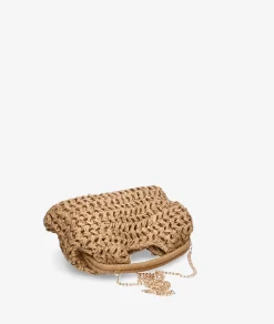 Bolso de rafia bloom&you BLOOM SOLEA en camel