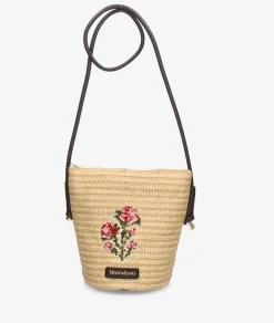 Bolso de rafia bloom&you BLOOM BASKET en beige