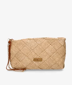 Bolso de rafia bloom&you ZOE en camel