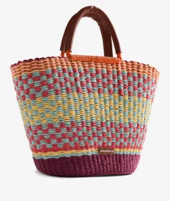 Bolso de rafia Gioseppo PANGANI en multicolor