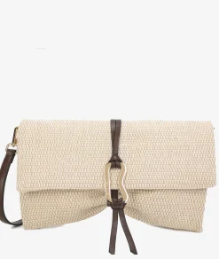 Bolso de rafia pabloochoa.shoes 21020 en beige