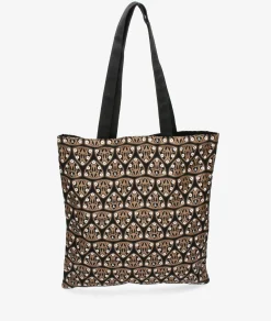 Bolso textil bloom&you ART DECO TOTE en negro
