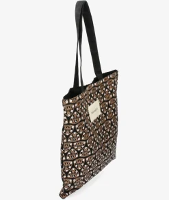 Bolso textil bloom&you ART DECO TOTE en negro