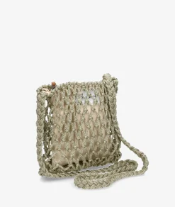 Bolso textil bloom&you BLOOM CROSS TIDE en oro