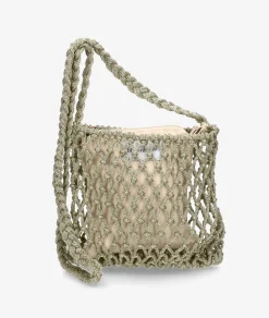Bolso textil bloom&you BLOOM CROSS TIDE en oro