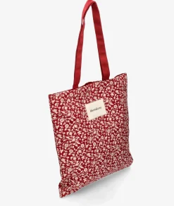Bolso textil bloom&you FLOWER TOTE en cereza