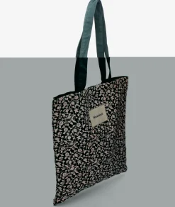 Bolso textil bloom&you FLOWER TOTE en caki