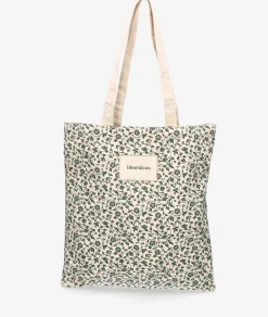 Bolso textil bloom&you FLOWER TOTE en caki