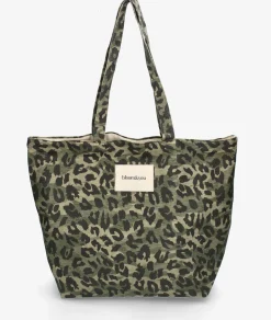 Bolso textil bloom&you LEOPARD HUNTER TOTE en leopardo