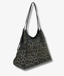 Bolso textil Martina K 24669 en leopardo