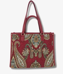 Bolso textil Martina K 2503807 en burdeos