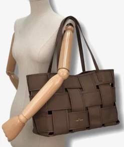 Bolso textil Martina K 7254 en marrón