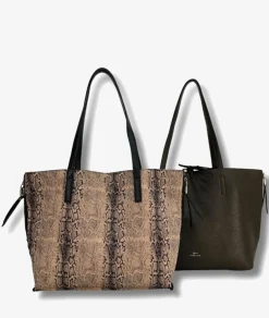 Bolso textil Martina K 25058 en negro