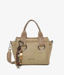 Bolso textil pabloochoa.shoes 21154 en caki