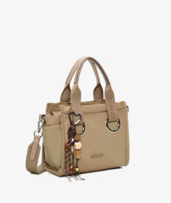 Bolso textil pabloochoa.shoes 21154 en caki