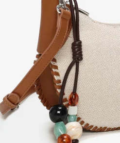 Bolso textil pabloochoa.shoes 21110 en beige