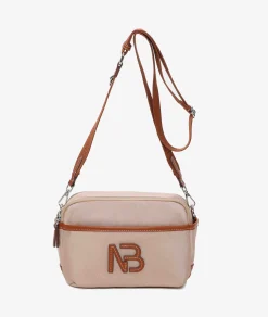 Bolso textil pabloochoa.shoes 21180 en camel