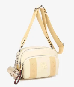 Bolso textil pabloochoa.shoes 21061 en mostaza