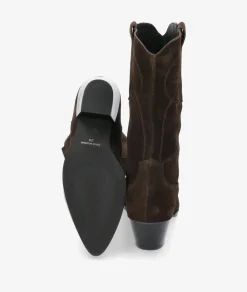 Botas bloom&you EIRA en serraje marrón