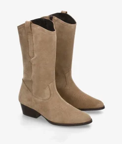 Botas bloom&you SADIE en serraje taupe