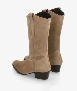 Botas bloom&you SADIE en serraje taupe