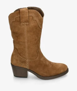 Botas EVA PARIS 29765 en serraje cuero