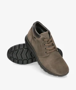 Botas Igi&Co 6617833 en serraje taupe