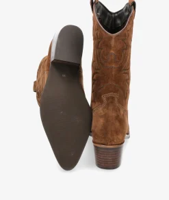 Botas LOL DEKA 7248 en serraje marrón