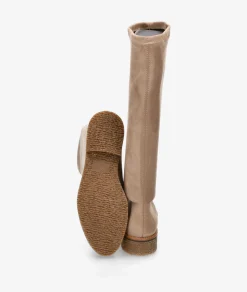 Botas pabloochoa.shoes 77101 en PIEDRA LYCRA